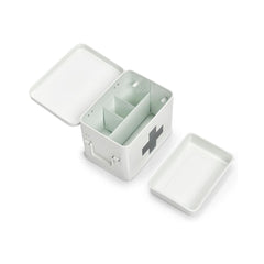 Cutie alba din metal pentru medicamente, 21,5 x 16 x 16 cm, Medicine Box Maxi Zeller