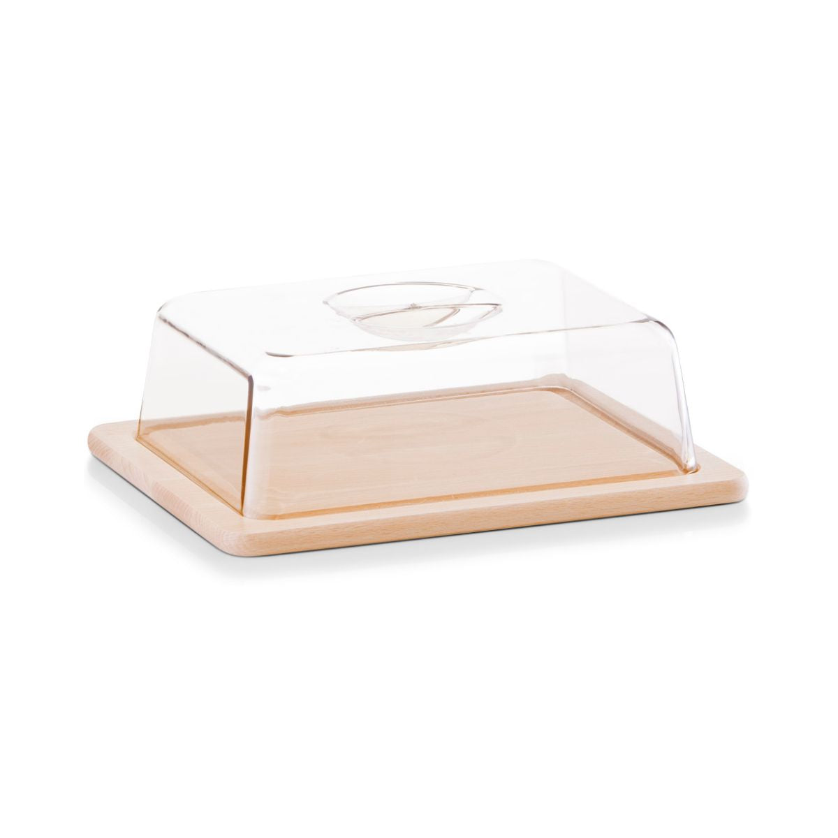 Cutie pentru branza, din lemn si plastic, 25 cm, Cheese Cover Zeller, 1, hectarul.ro