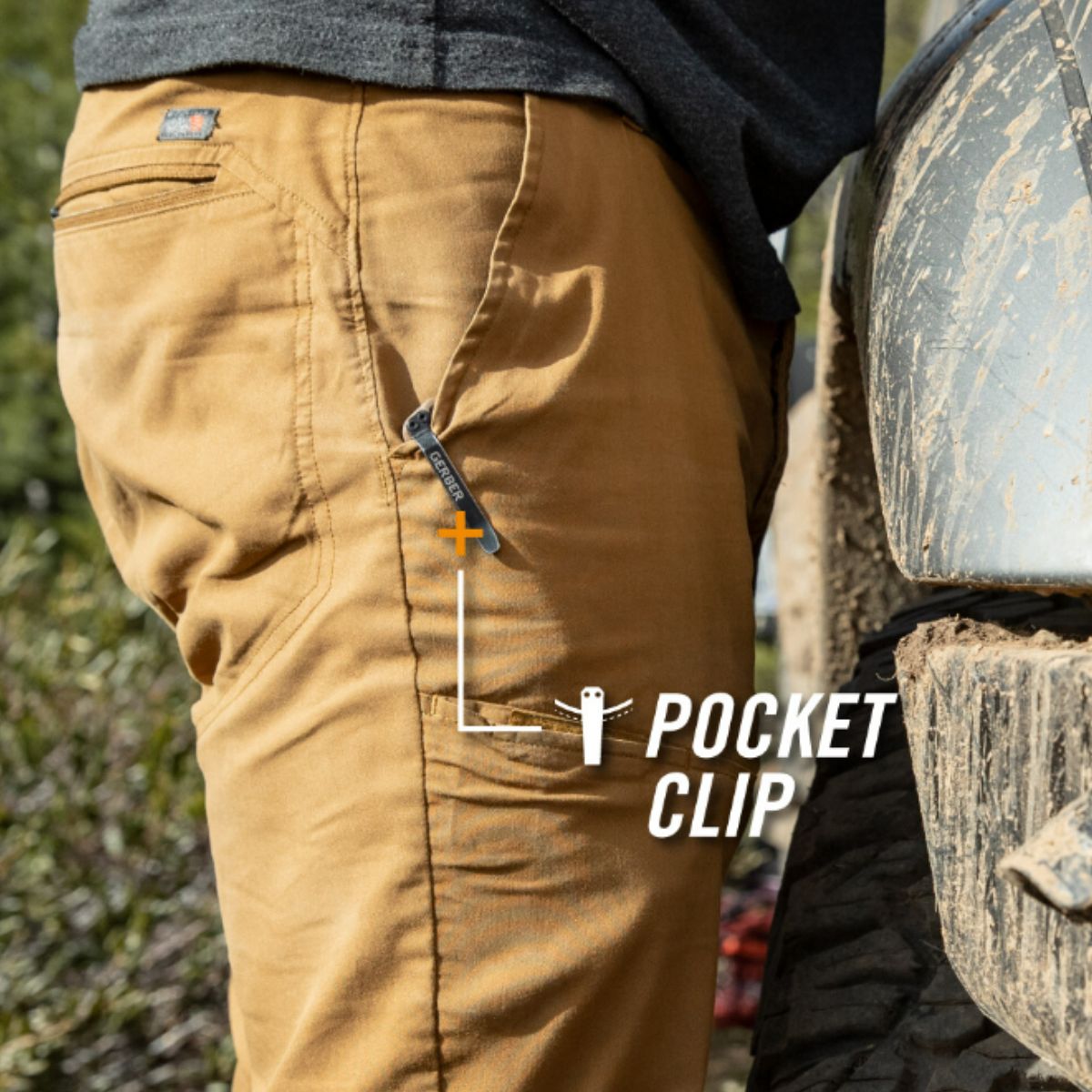 Cutit EDC (everyday carry) GERBER, pliabil , Zilch, negru