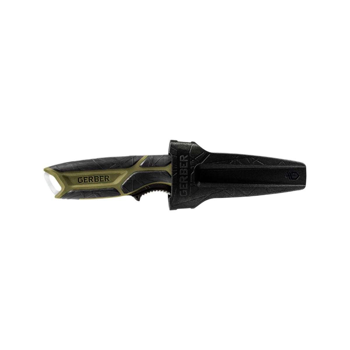 Cutit pescuit cu teaca si lama fixa Gerber,CrossRiver Combo Knife Freshwater