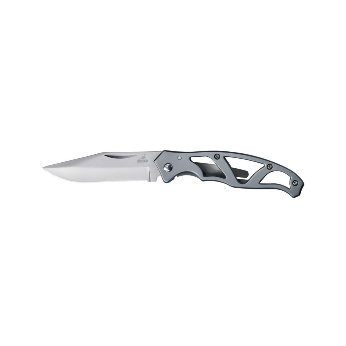 Cutit pliabil de buzunar Gerber cu muchie fina si clema de buzunar, lungime lama 5,6 cm,Paraframe Mini, otel inoxidabil