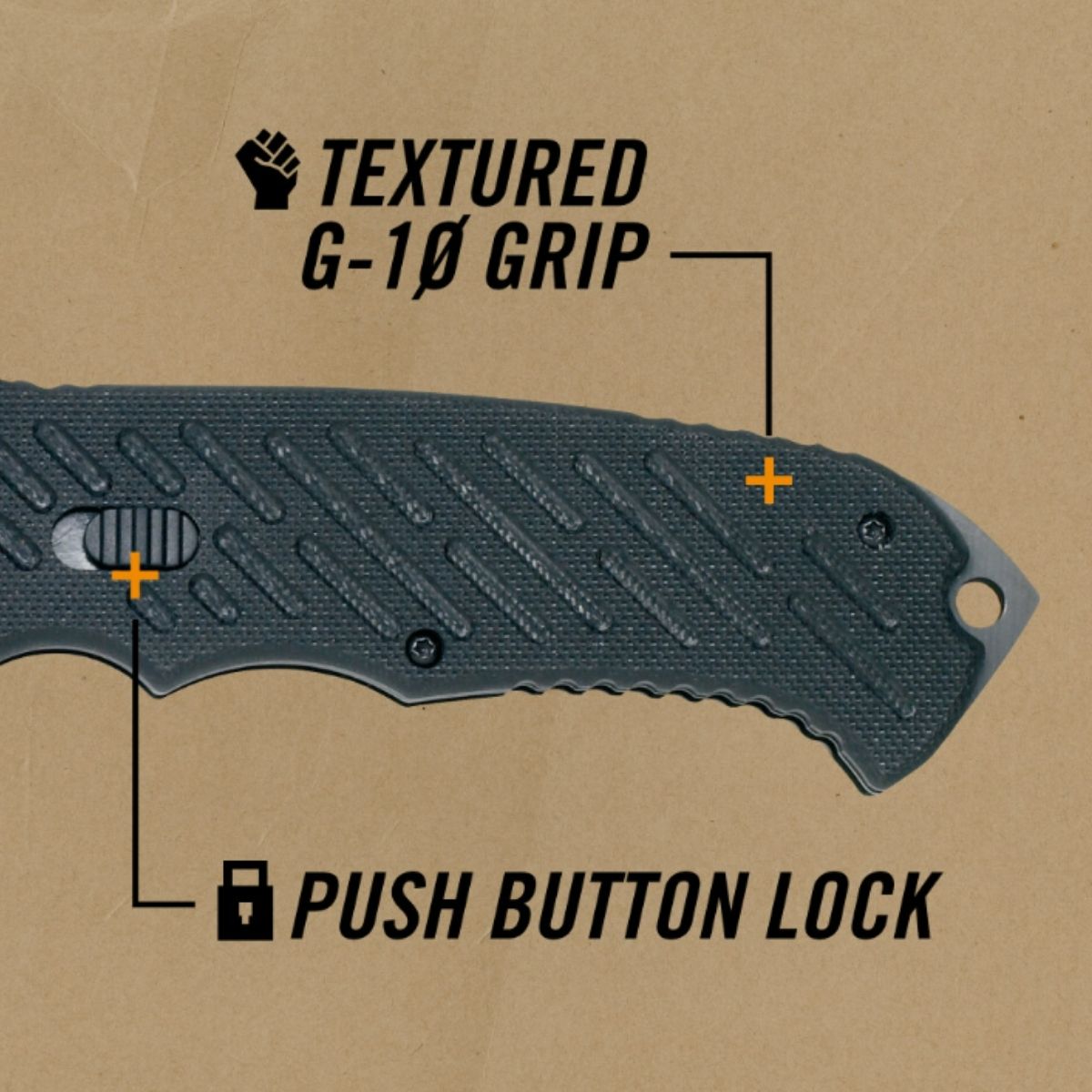 Cutit pliabil de buzunar, GERBER,Tactic & Supravietuire,  Tanto