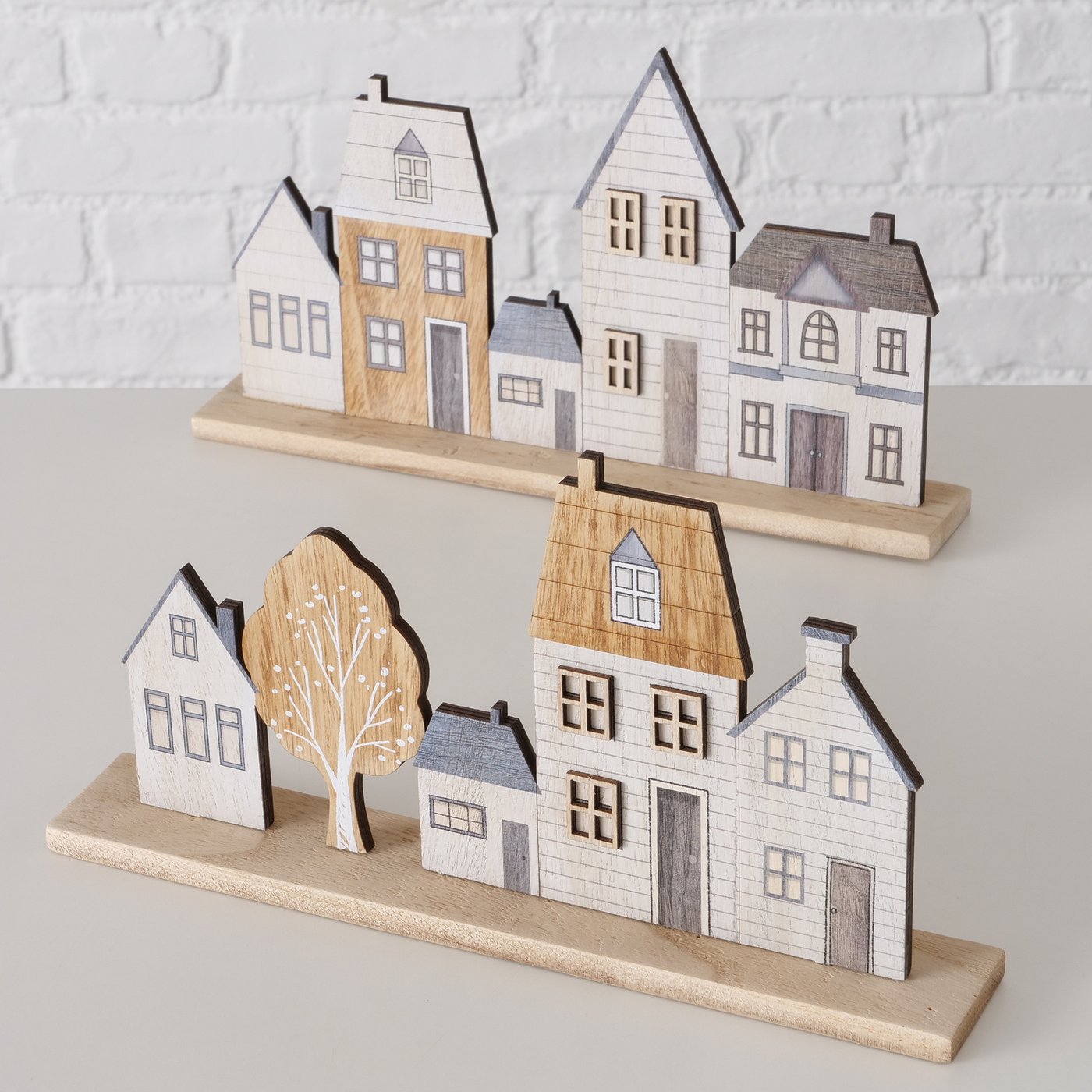 Decoratiune bej din MDF Brown Tree Bergström Boltze, 5, hectarul.ro