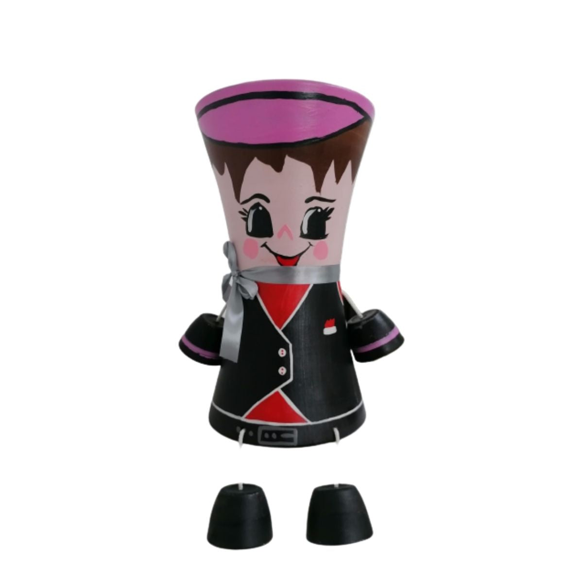 Decoratiune de gradina vaza tip ghiveci 10