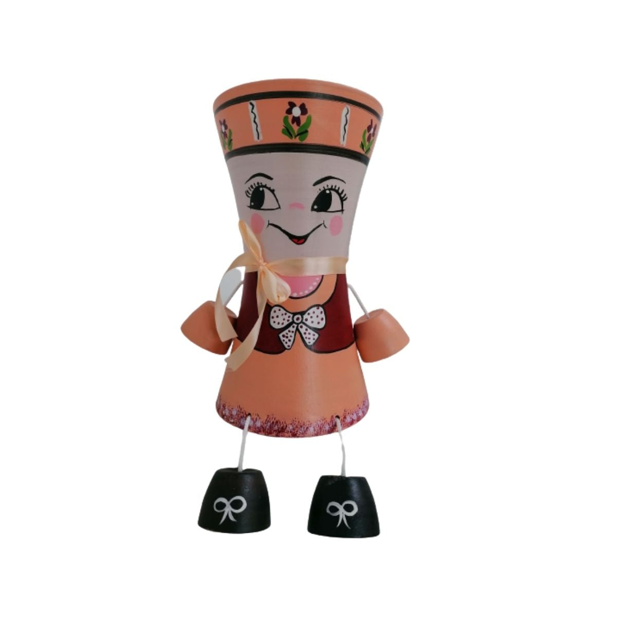 Decoratiune de gradina vaza tip ghiveci 11