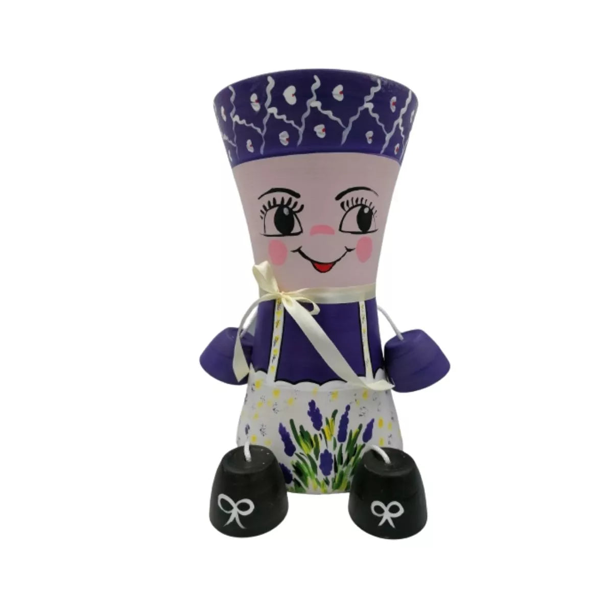 Decoratiune de gradina vaza tip ghiveci 6