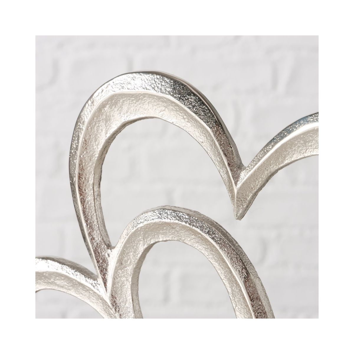 Decoratiune din metal si lemn 21 cm Dulina Boltze, 3, hectarul.ro