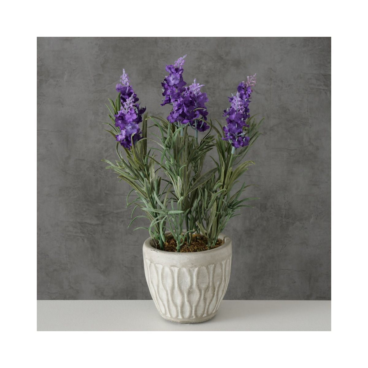 Decoratiune din plastic 32 cm lavanda in ghiveci Lavendel Boltze, 2, hectarul.ro