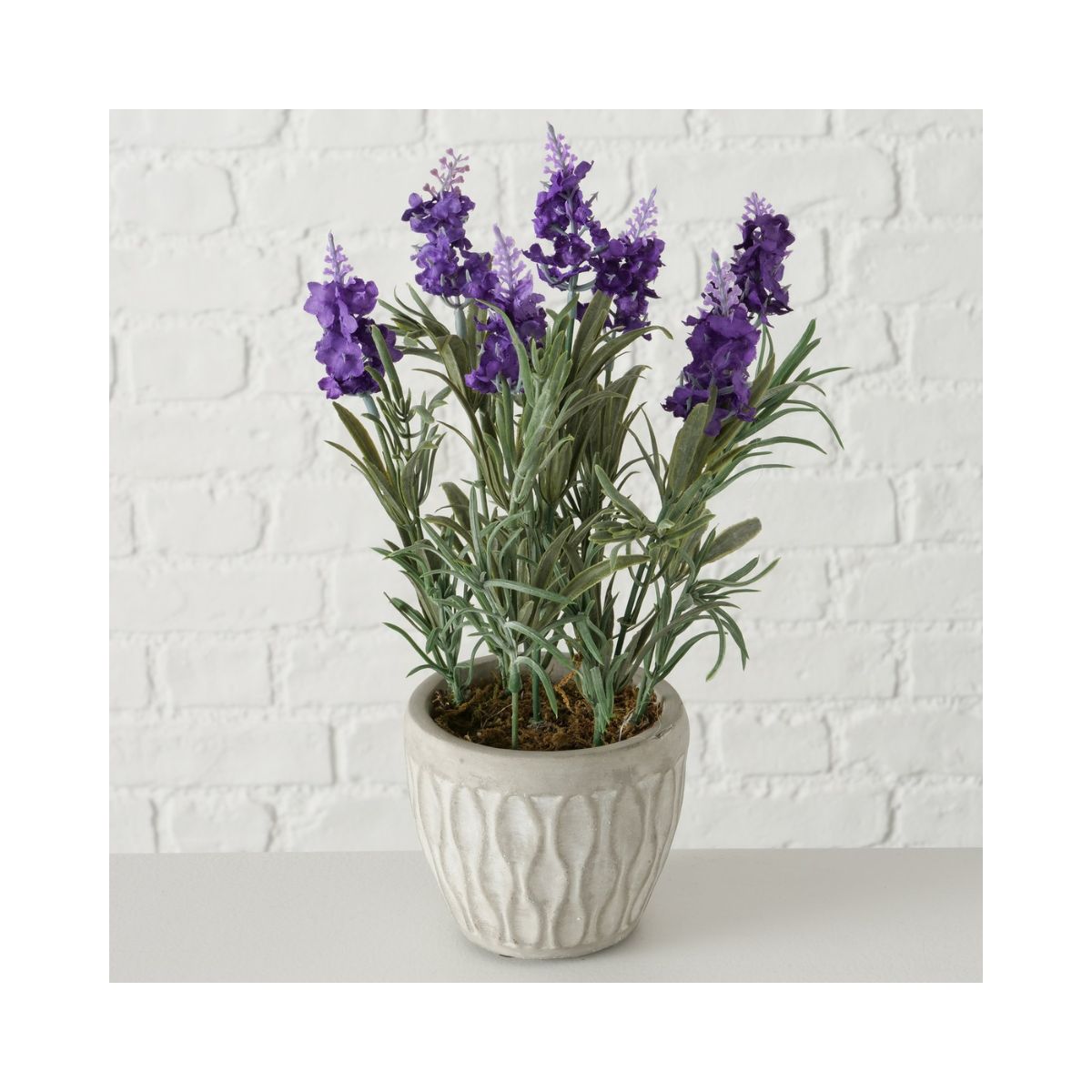 Decoratiune din plastic 32 cm lavanda in ghiveci Lavendel Boltze, 5, hectarul.ro