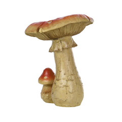 Decoratiune din polirasina 21 cm Ciuperca L Flat Esschert Design