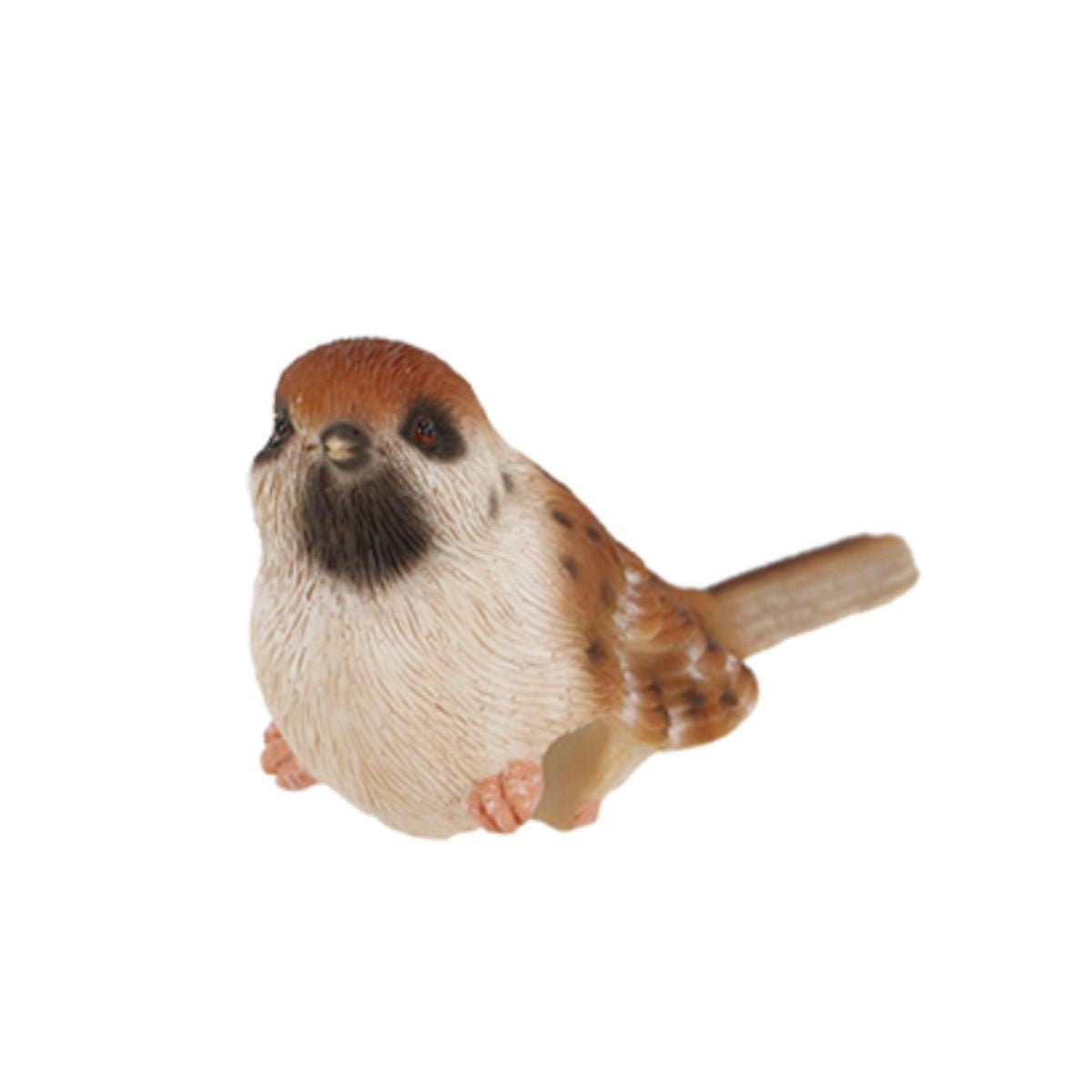 Decoratiune pentru ghiveci, din polirasina, 10 cm, alb/maro Pitigoi Esschert Design, 1, hectarul.ro