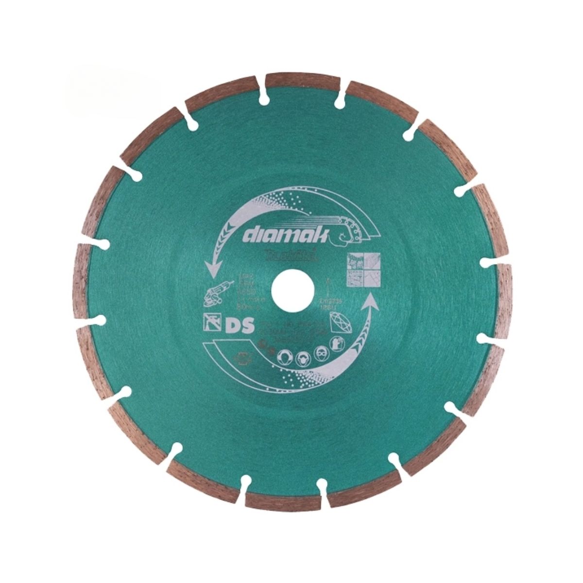 DISC DIAMANTAT  Makita 230x22x7 mm BETON MARMURA/ SEGMENTAT, 1, hectarul.ro
