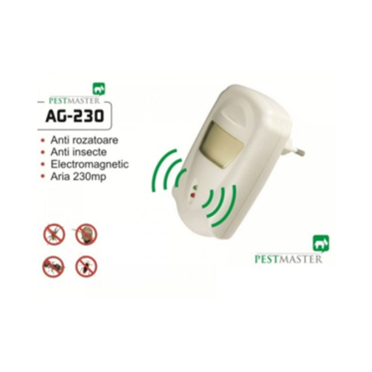 Dispozitiv electronic PestMaster AG230 (230 mp) Unde Electromagnetice, 1, hectarul.ro
