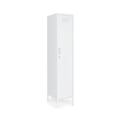 Dulap alb din otel 46x38x185 cm Cambridge Bizzotto