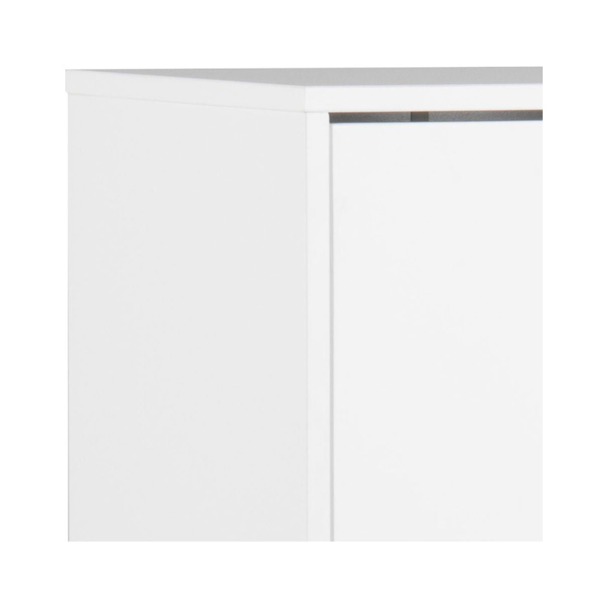 Dulap de pantofi alb, din MDF 133,5 cm Mitra Actona
