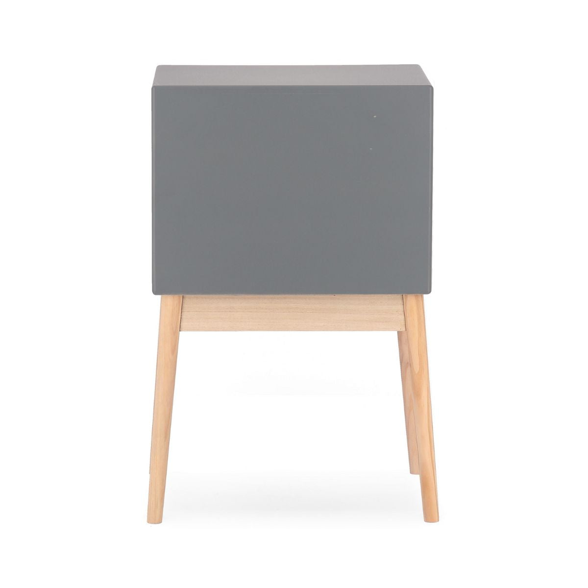 Dulapior gri/maro din lemn si MDF 43x30x68 cm Ordinary Bizzotto