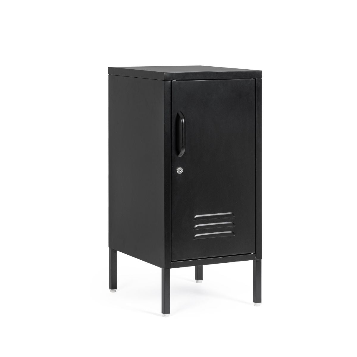 Dulapior negru din otel 76 cm inaltime Cambridge Bizzotto, 1, hectarul.ro