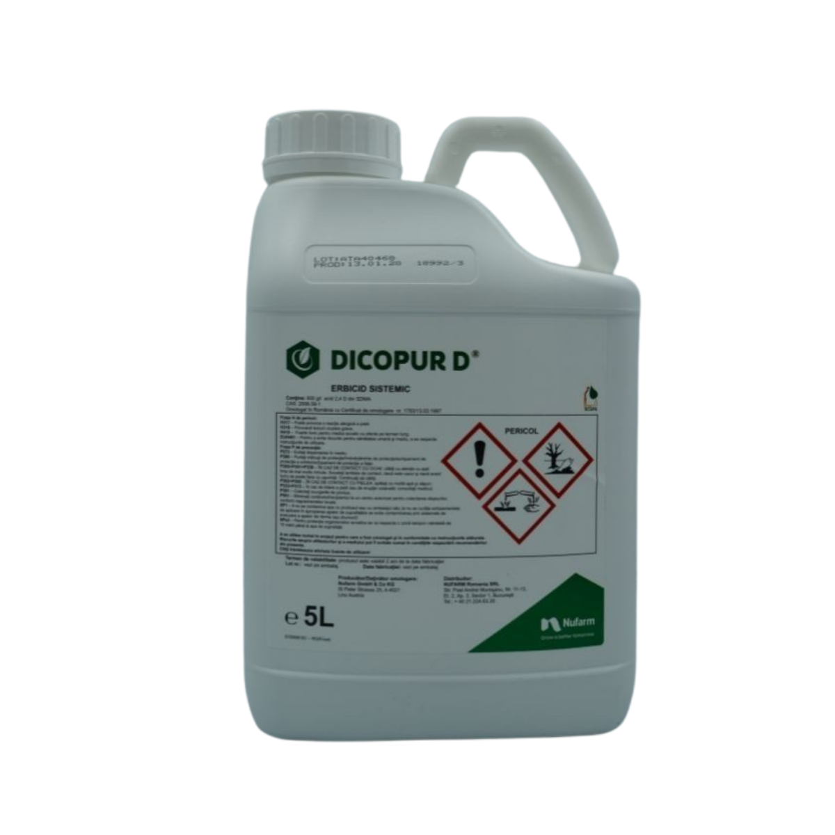 Erbicid 2.4 D pentru grau si porumb Dicopur D, 5 L, 1, hectarul.ro