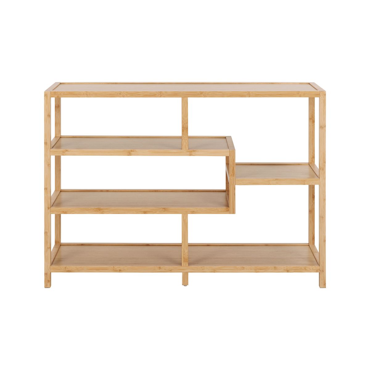 Etajera maro din lemn de bambus 114 cm Moso Actona, 2, hectarul.ro