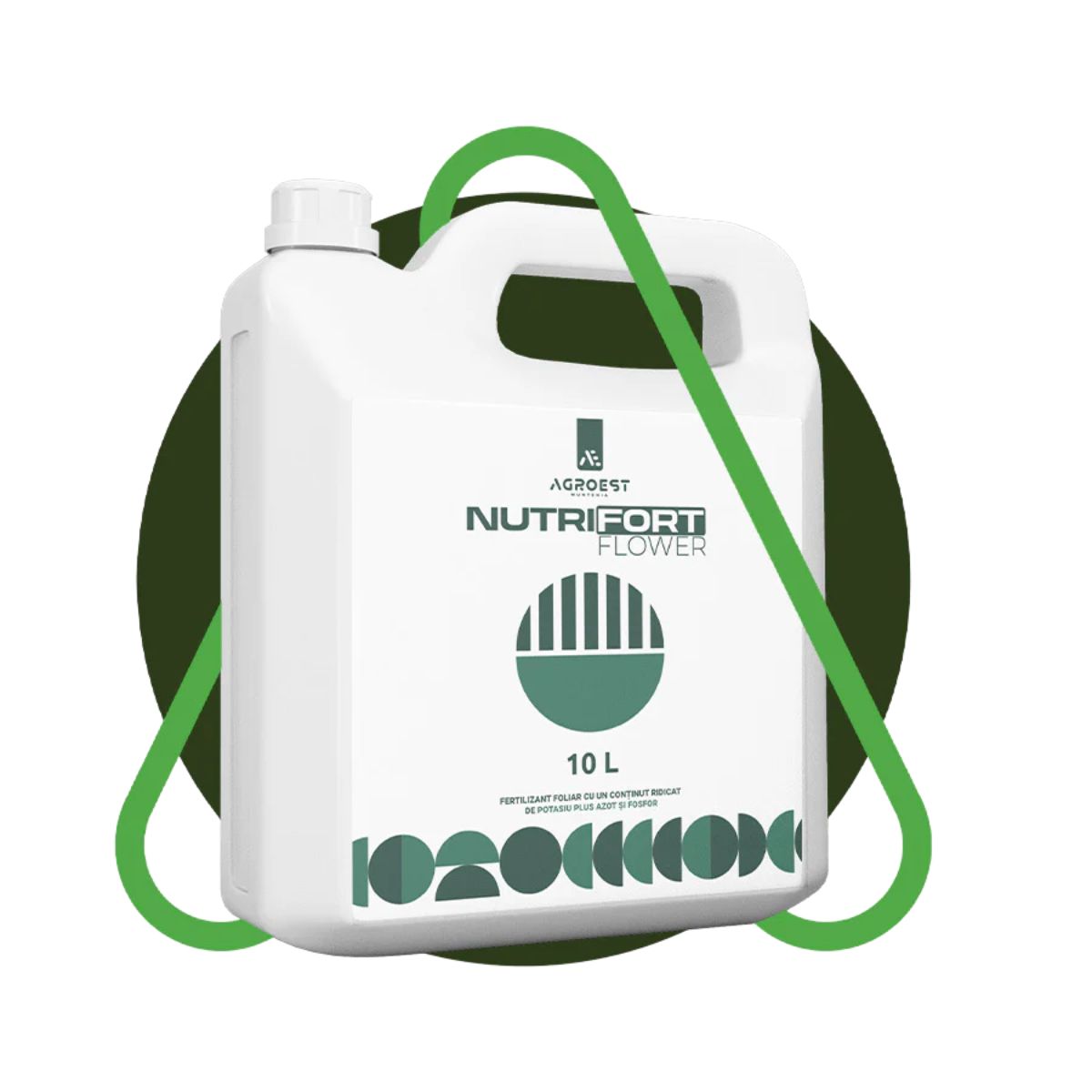 Fertilizant foliar, NUTRIFORT FLOWER, 10 L, 1, hectarul.ro