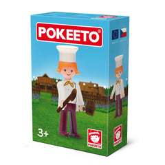 Figurina bucatareasa cu accesorii Pokeeto