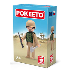 Figurina soldat cu accesorii Pokeeto