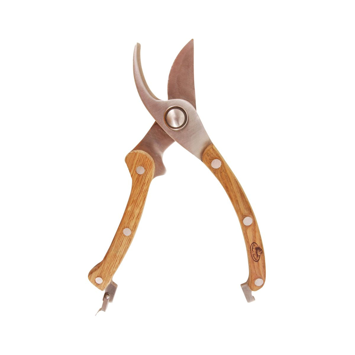 Foarfeca de gradinarit din inox si lemn 20 cm Esschert Design, 2, hectarul.ro