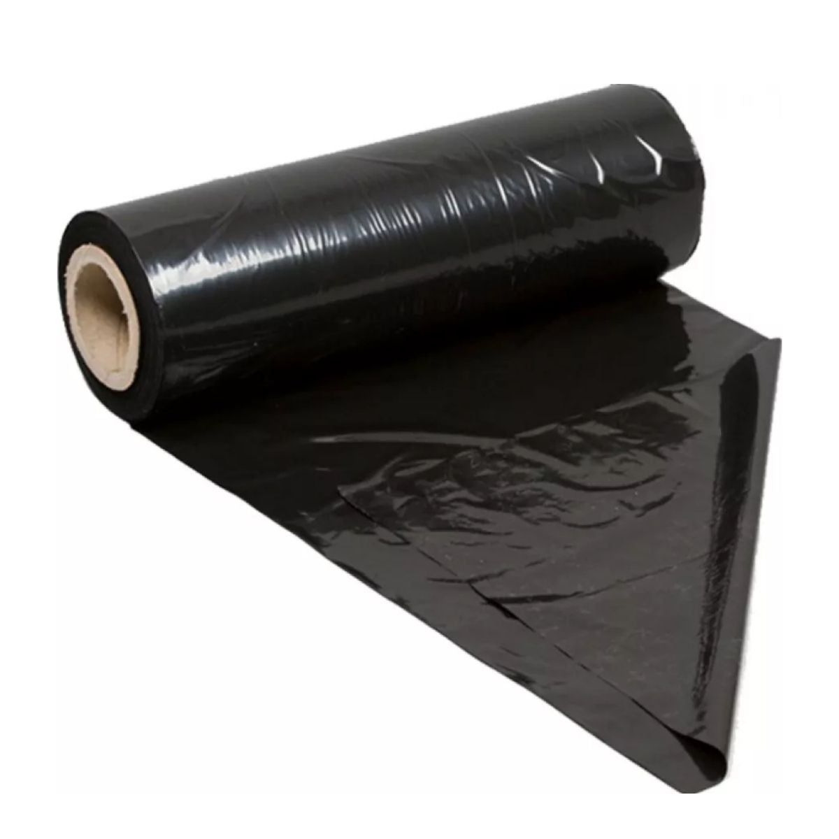 Folie mulcire tratata UV , 15 microni , neagra netransparent 0.8 m latime 2500 m lungime, 30 kg