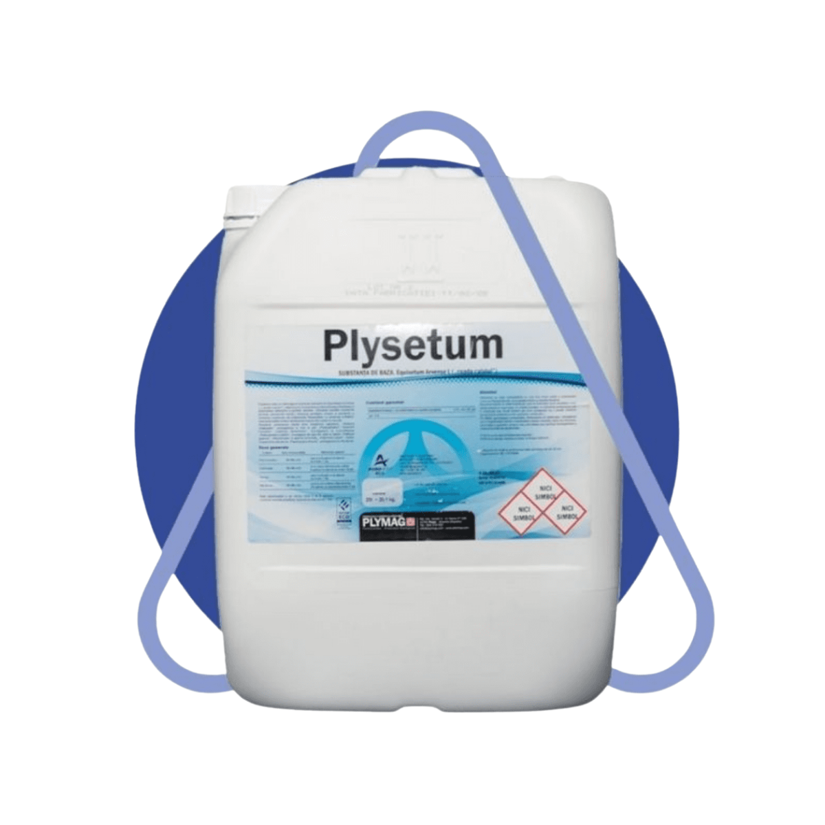 Biofungicid ecologic PLYSETUM 20 L cu extract de coada-calului Equisetum arvense 20 g/L brand, 2, hectarul.ro