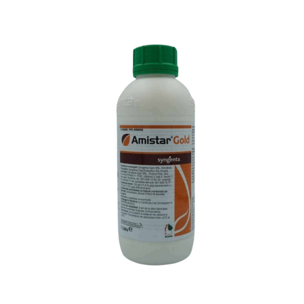 Fungicid floarea soarelui, rapita si sfecla Amistar Gold, 1 L