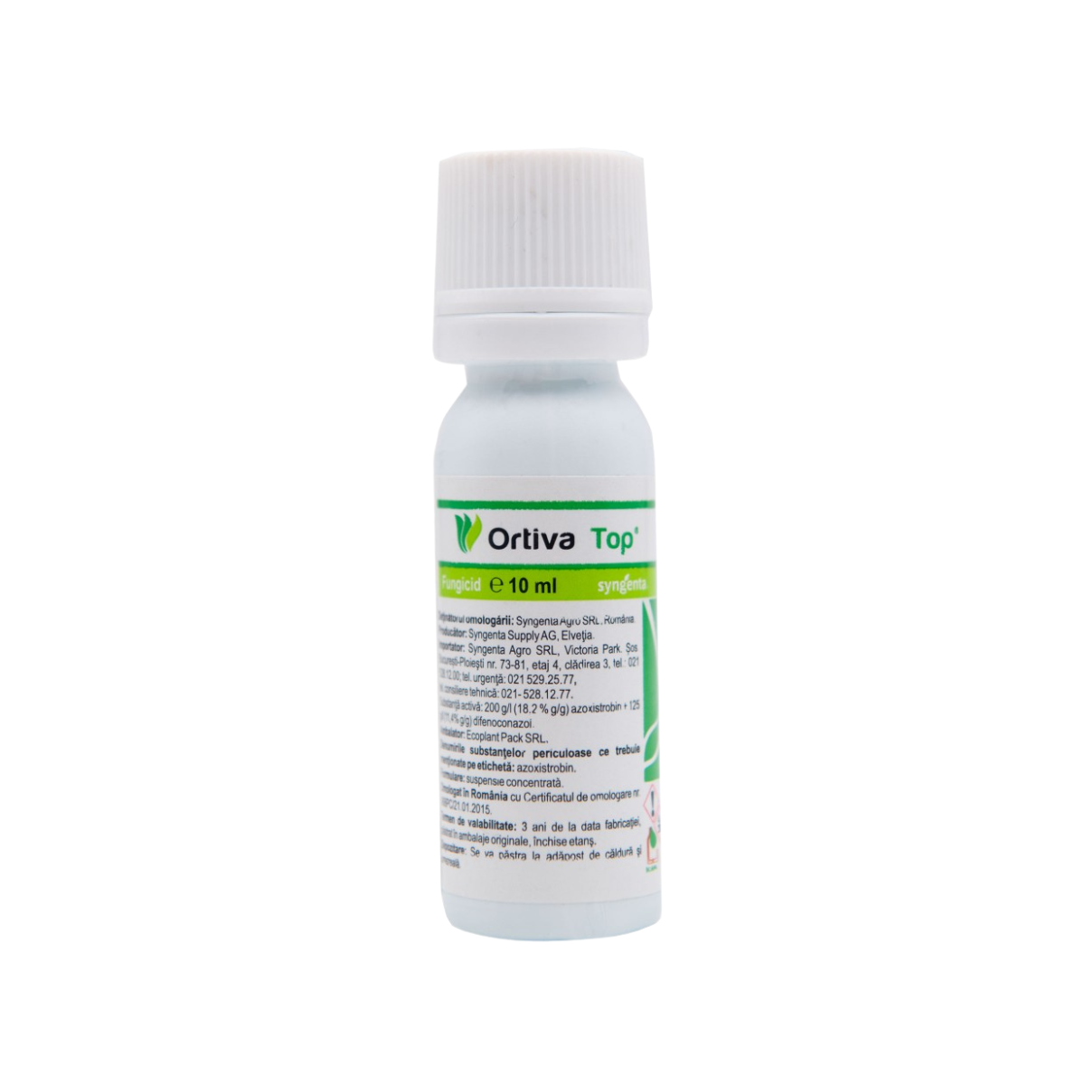 Fungicid pentru legume, capsun si zmeur, 10 ML, Ortiva Top, SYNGENTA
