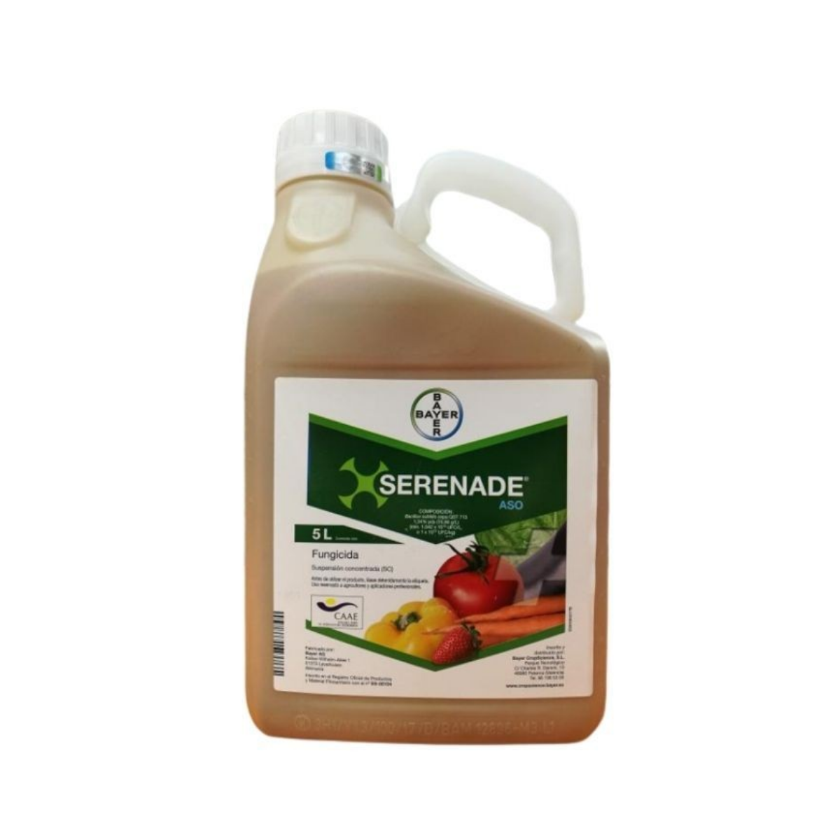 Fungicid pentru legume, pomi fructiferi, rapita si vita de vie, 5 L, Serenade ASO SC, BAYER, 1, hectarul.ro