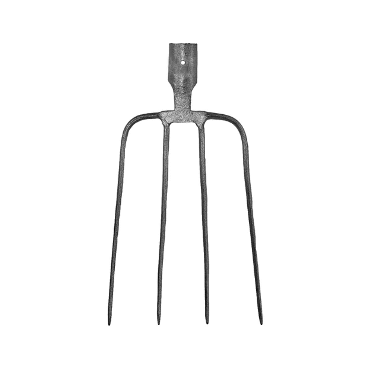 Furca din fier forjat cu 4 dinti F104KX KomaXit (fara coada)