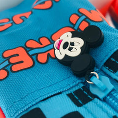 Ghiozdan 3D Frozen pentru gradinita, Mickey Mouse ,bleu , 32 Cm