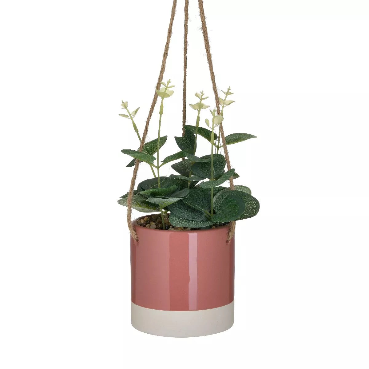 Ghiveci suspendat modern cu flori, 10x34 cm 1