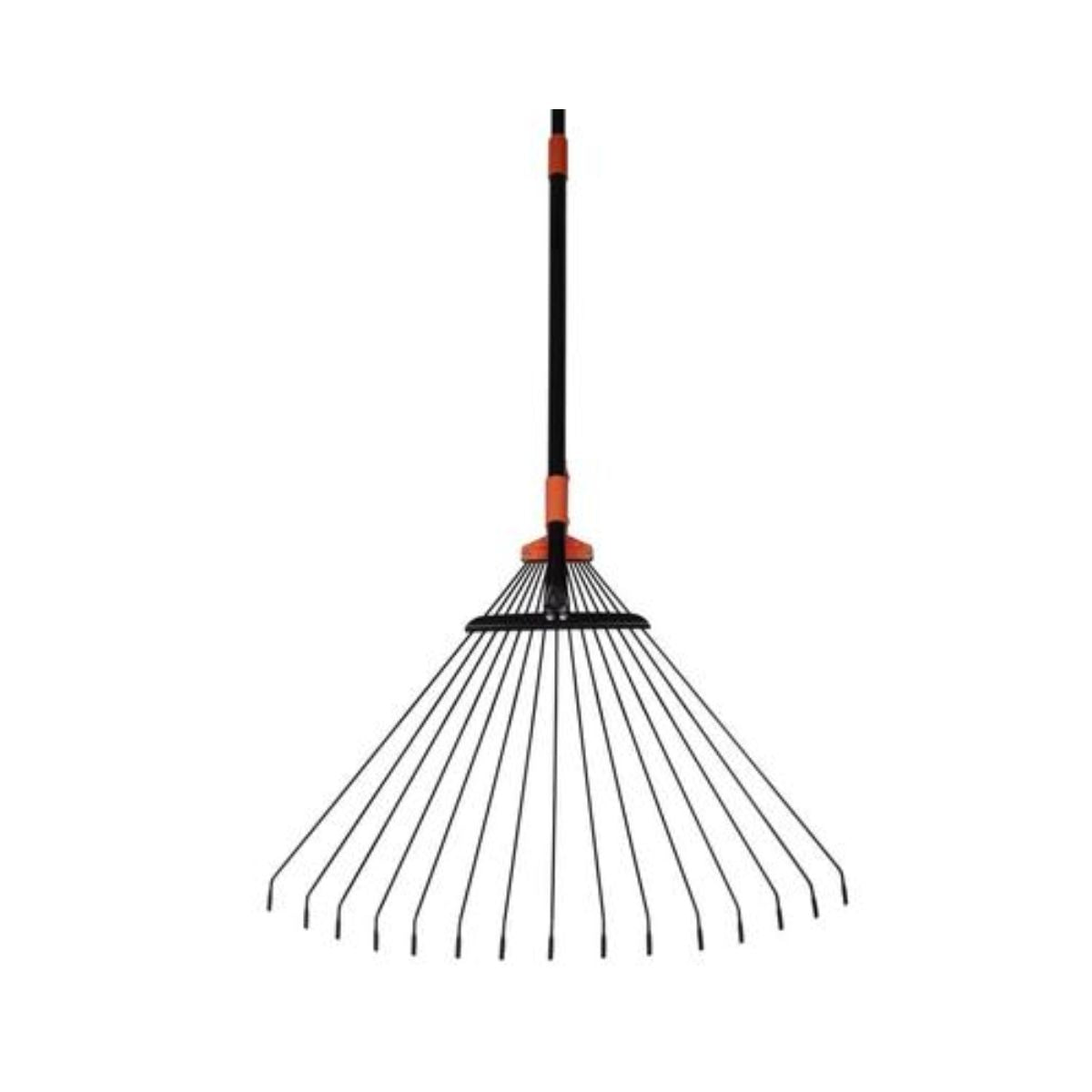 Grebla metalica telescopica pentru frunze Strend Pro R114 , 15 dinti, latime si maner ajustabile