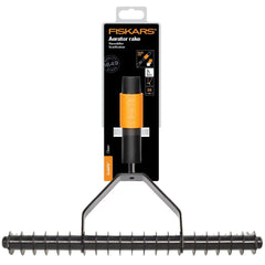 Grebla pentru aerat gazonul Fiskars QuikFit, 360 mm, 990 g