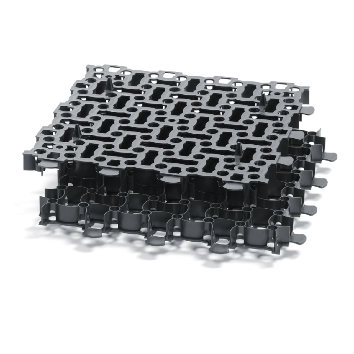 Grila  parcare, model puzzle, 50 x 50 cm, verde