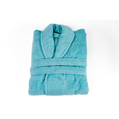 Halat de baie pentru dama, 100% bumbac, densitate 380 gr/m2, marimea S/M, verde menta