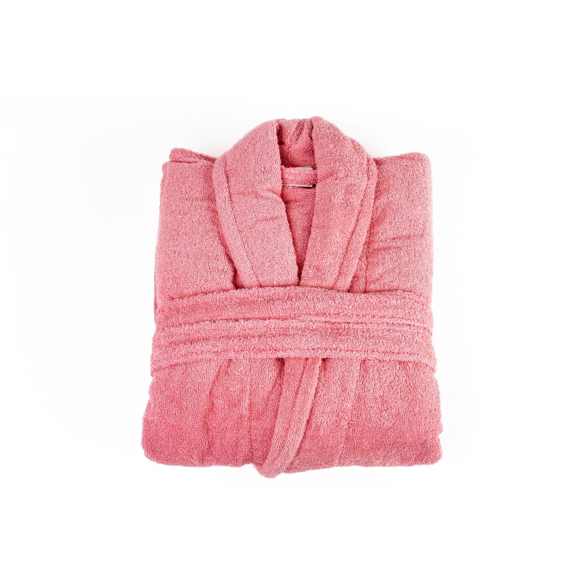 Halat de baie pentru dama, 100% bumbac, densitate 380 gr/m2, marimea XL/XXL, roz