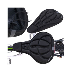 Husa neagra pentru bicicleta 3D, 28 x 17 x 6cm
