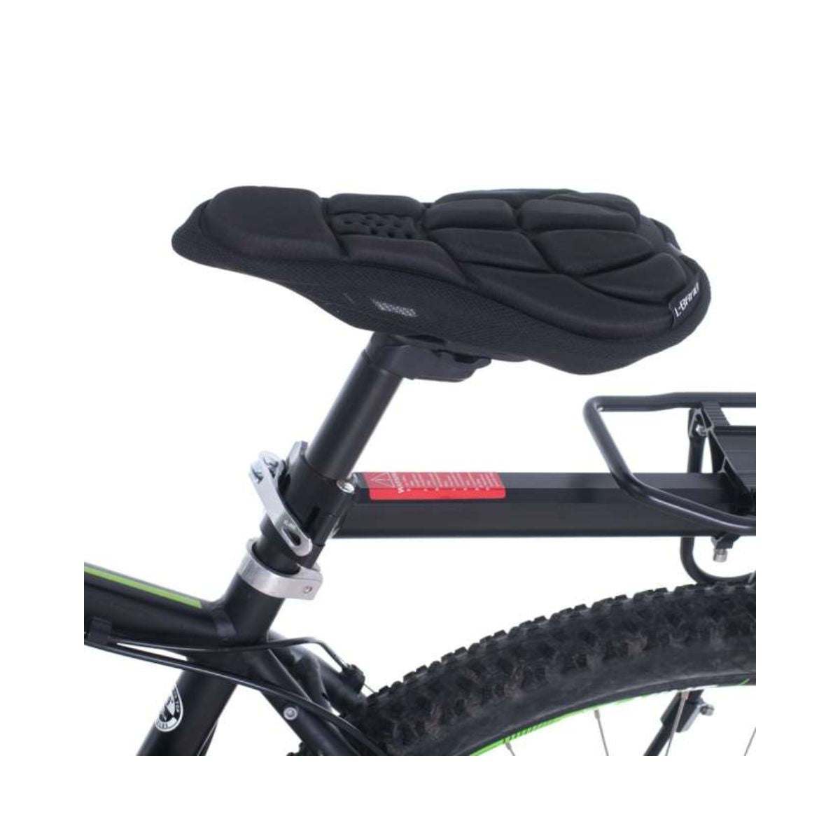 Husa neagra pentru bicicleta 3D, 28 x 17 x 6cm