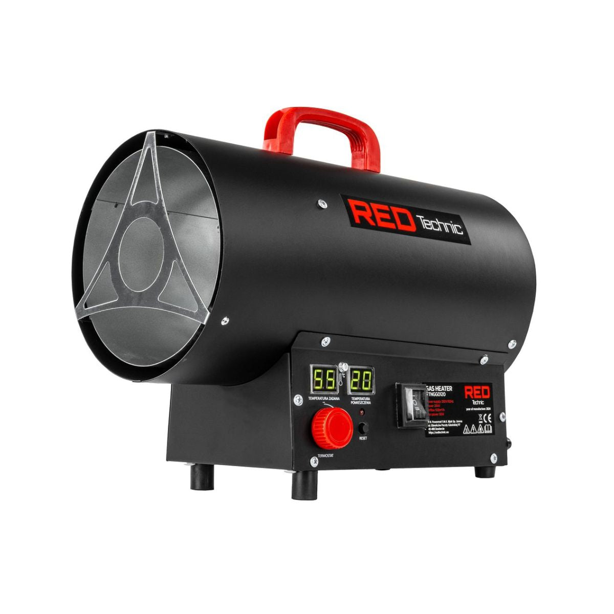 Incalzitor pe gaz 25KW RTNGG0120 Red Technic