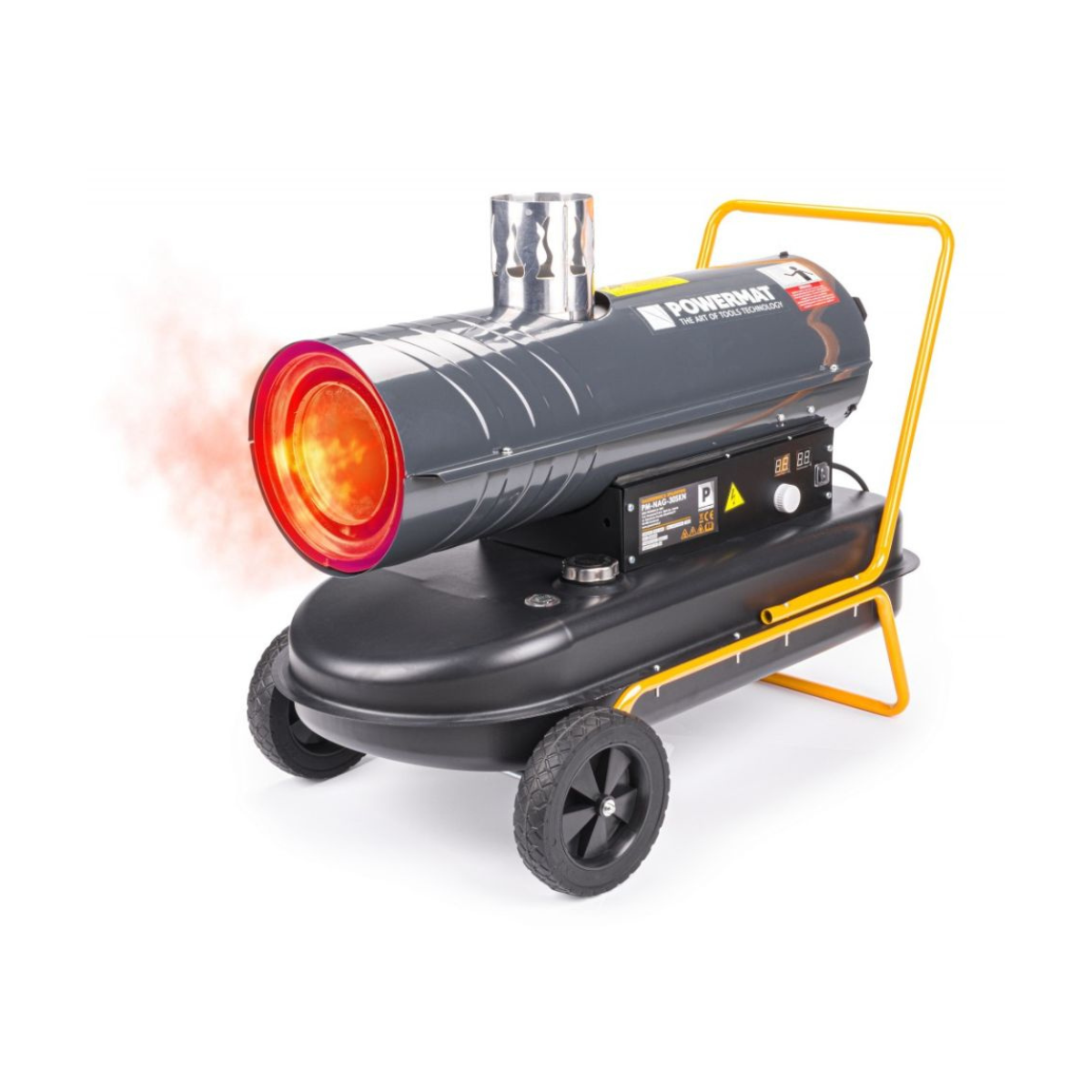 Incalzitor/suflanta pe ulei Powermat PM-NAG-30SKN putere 30 Kw , termostat, cos si display LCD, 2, hectarul.ro