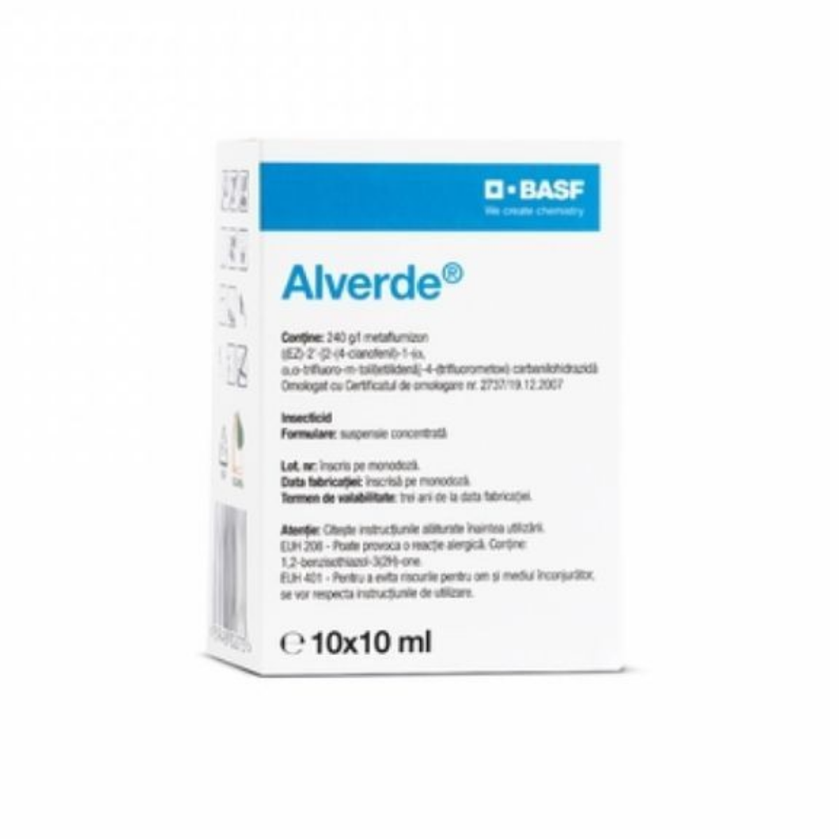 Insecticid ardei, tomate, vinete, cartof Alverde, 10 ml