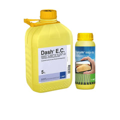 Pachet erbicid soia, lucerna, mazare, fasole CORUM 10L + DASH