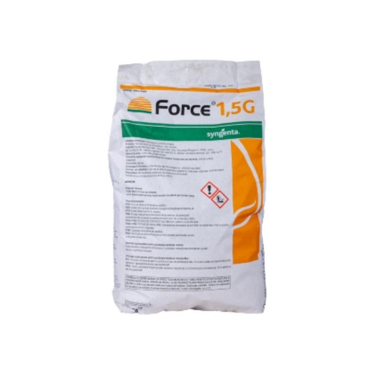 Insecticid de baza in combaterea daunatorilor din sol Force 1.5 G, 20 Kg