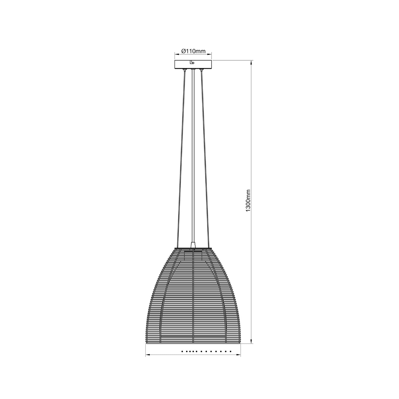Lustra argintiu/alb din metal si sticla Relax 30 cm Brilliant