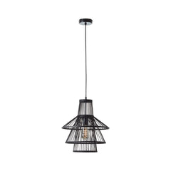 Lustra neagra din ratan Hartland Brilliant