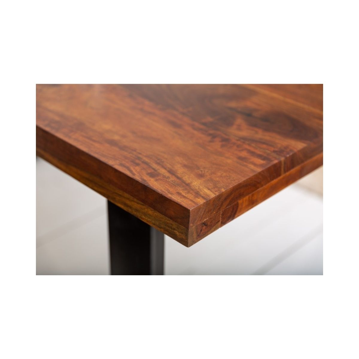 Masa de dining din lemn de sheesham Iron Craft II 140 cm Invicta